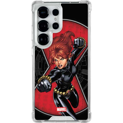 Marvel Black Widow Natasha Romanova Galaxy S25 Ultra Clear Case